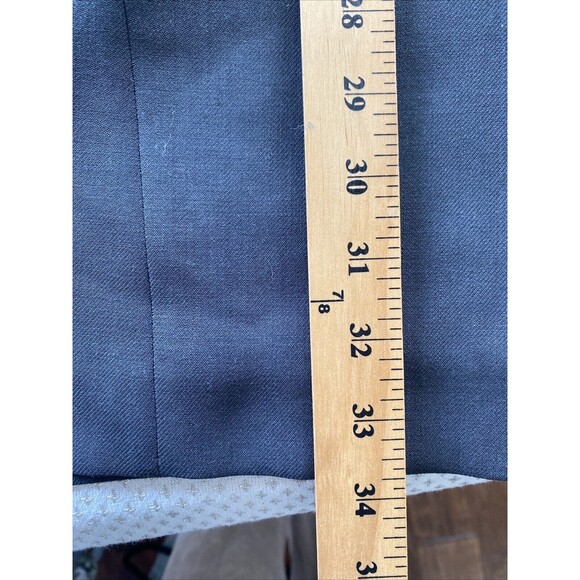 J.Crew Dress Womens 2 Gray Wool Sheath Cap Sleeve Pockets Career Classic - Picture 10 of 11